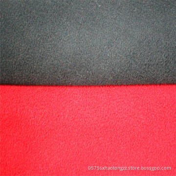 Double Color Polar Fleece Plain Knit Composite Fabric